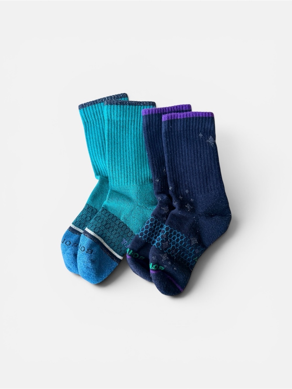 Bombas Kids Wicked Socks Two Pair Youth